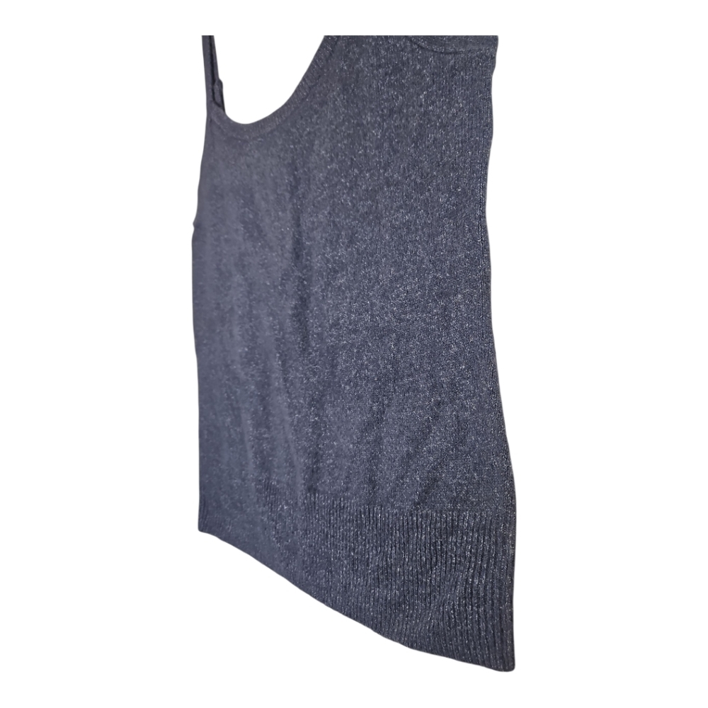 Torrid Size 1X Vegan Cashmere Blue Cami Sweater Top - Picture 3 of 6